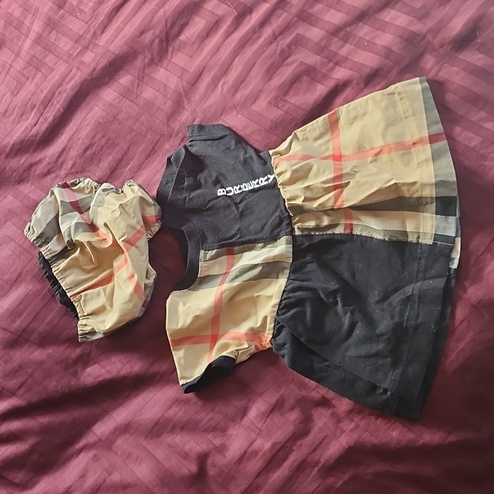 Baby girl burberry dress